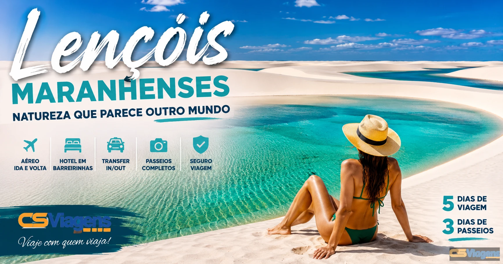Pacote para Lençóis Maranhenses