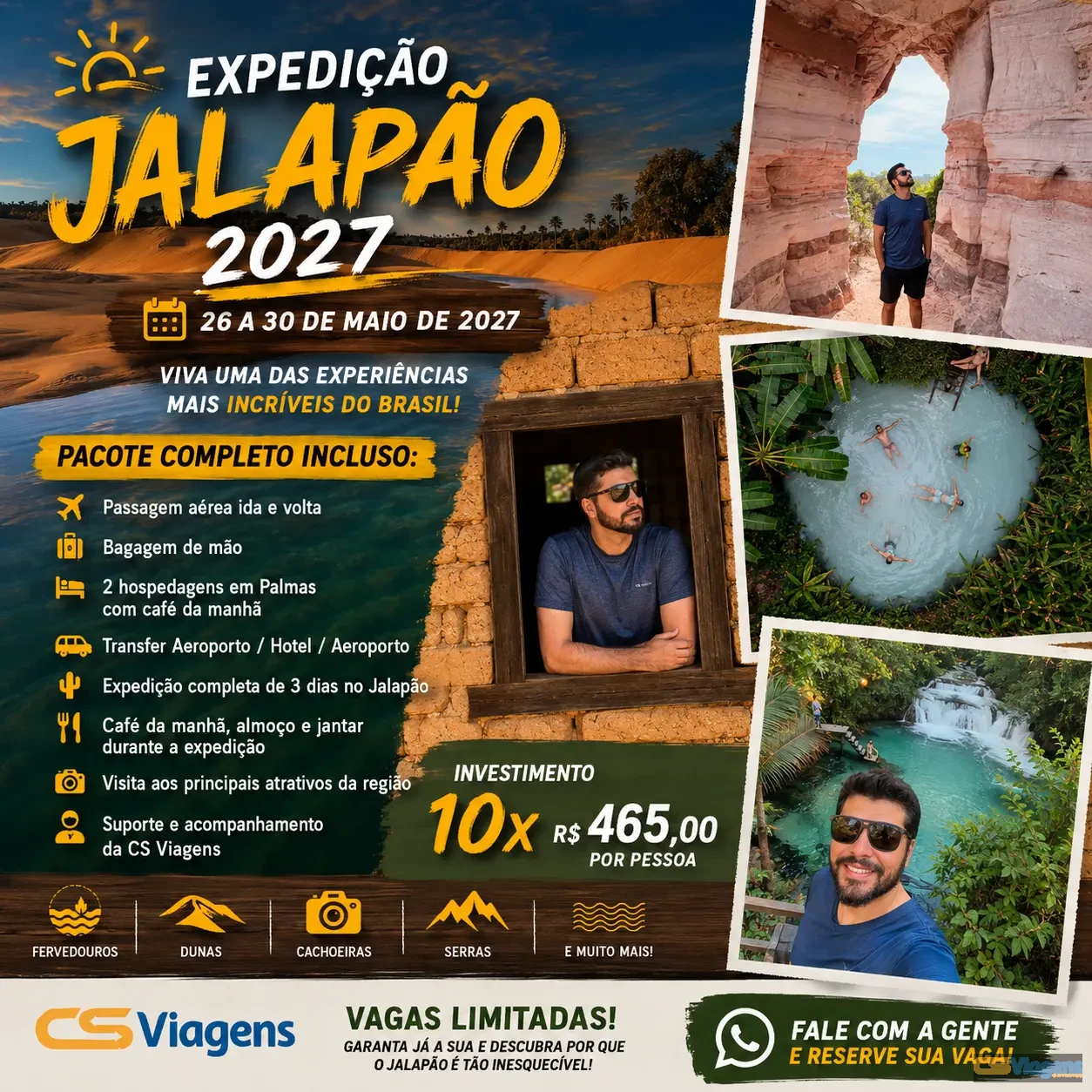 Expedição Jalapão 26 a 30 Maio 2027