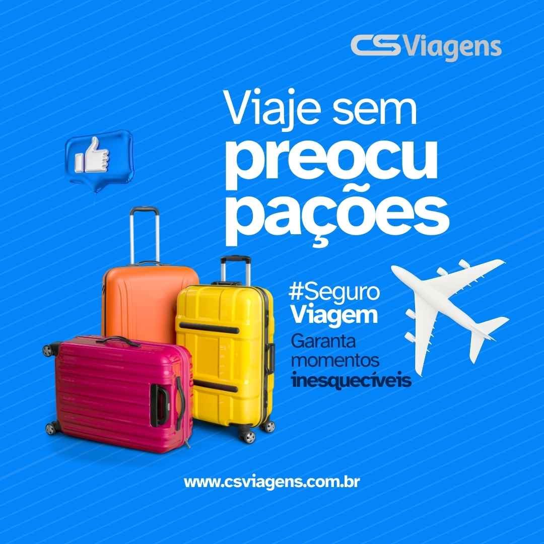 Post Para Instagram Seguro Viagem Corretora De Seguros Moderno Azul E Branco
